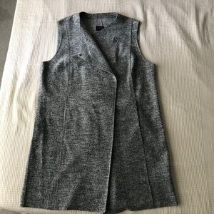 M&S Wool blend vest, Knee length EUC